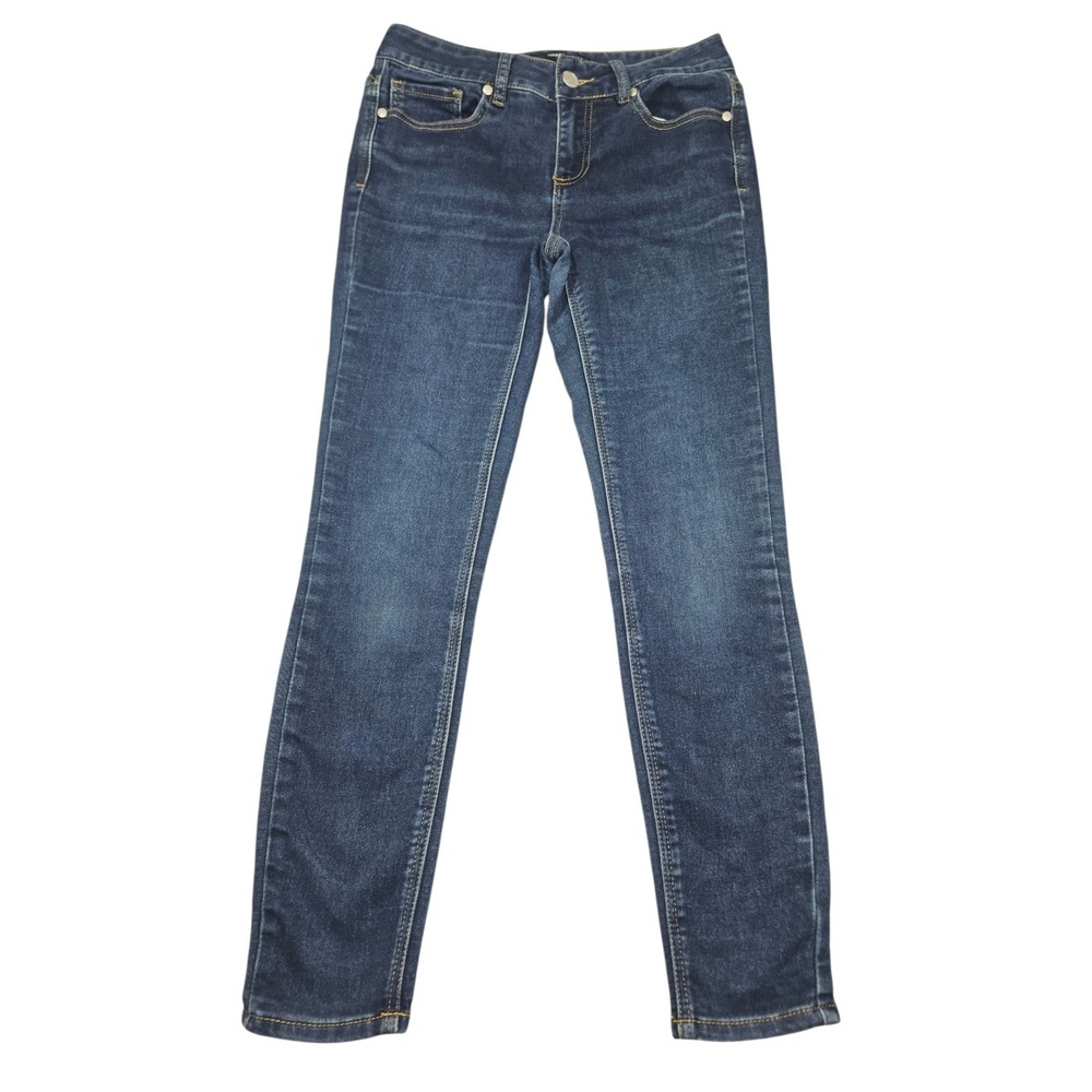Harper Slim Fit Denim Jeans Blue Black Rinse Sz 28 Stretch Contemporary Everyday